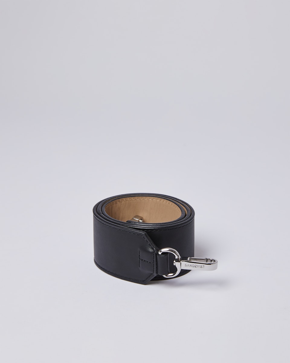 Shoulder Strap Leather appartient à la catégorie Sacs bandoulières et est en couleur black/beige (1 de 1)