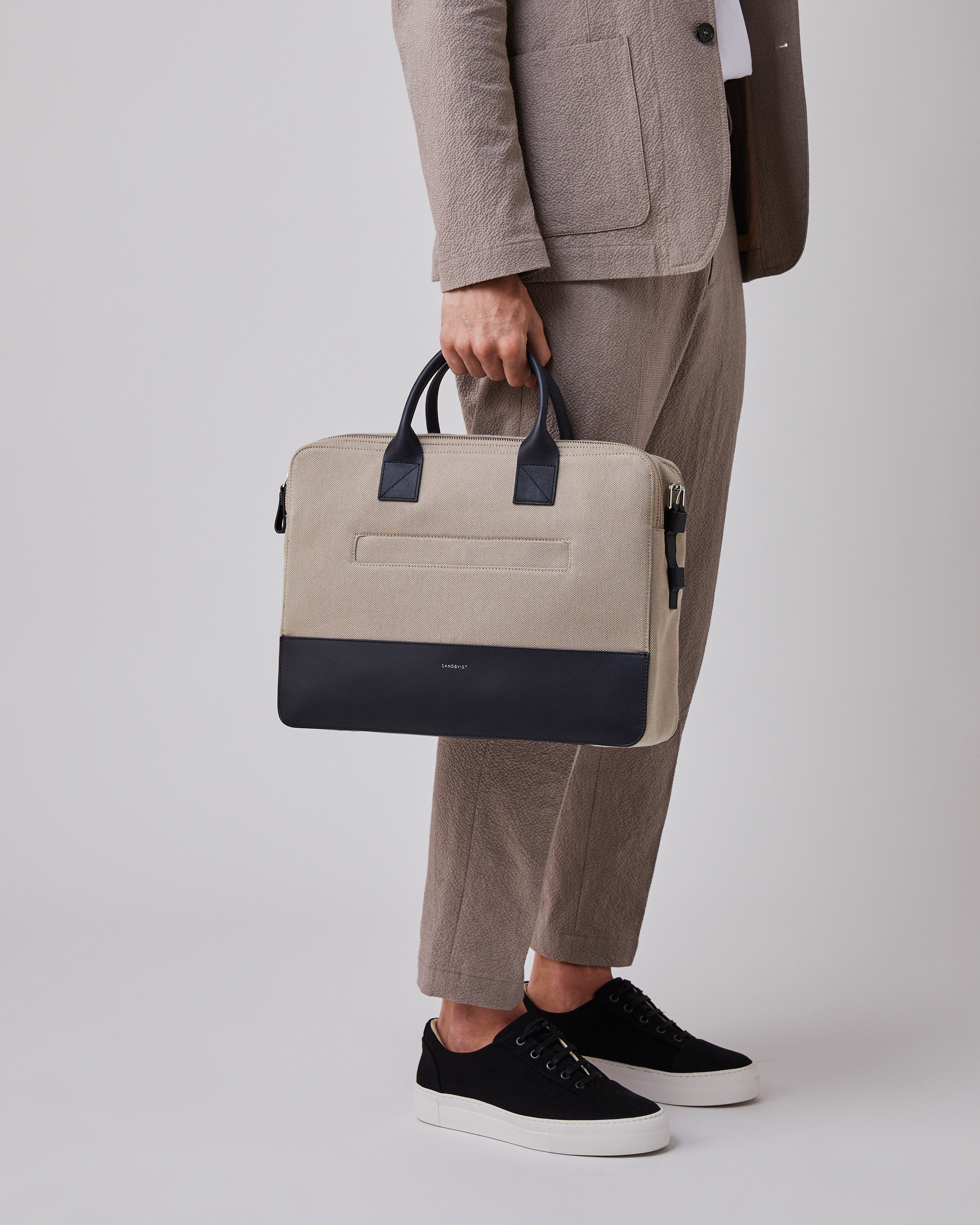 navy briefcase