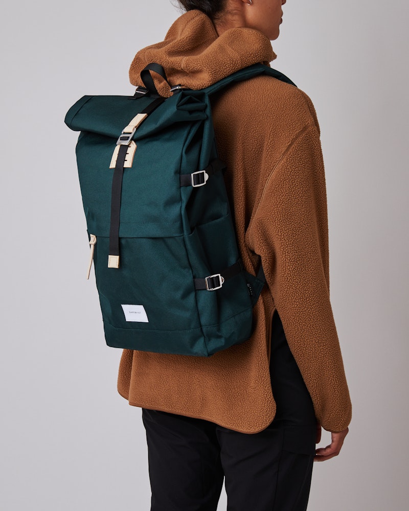 Sandqvist Backpack Green Bernt Sandqvist Backpack Green Bernt