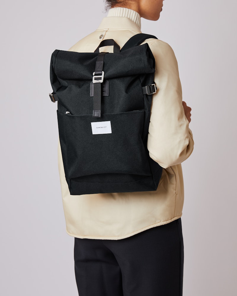 Sandqvist Backpack Black Ilon Sandqvist Backpack Black Ilon