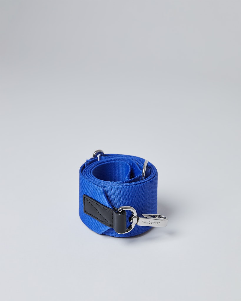 Sandqvist - Shoulder strap - Blue - ADJUSTABLE SHOULDER STRAP