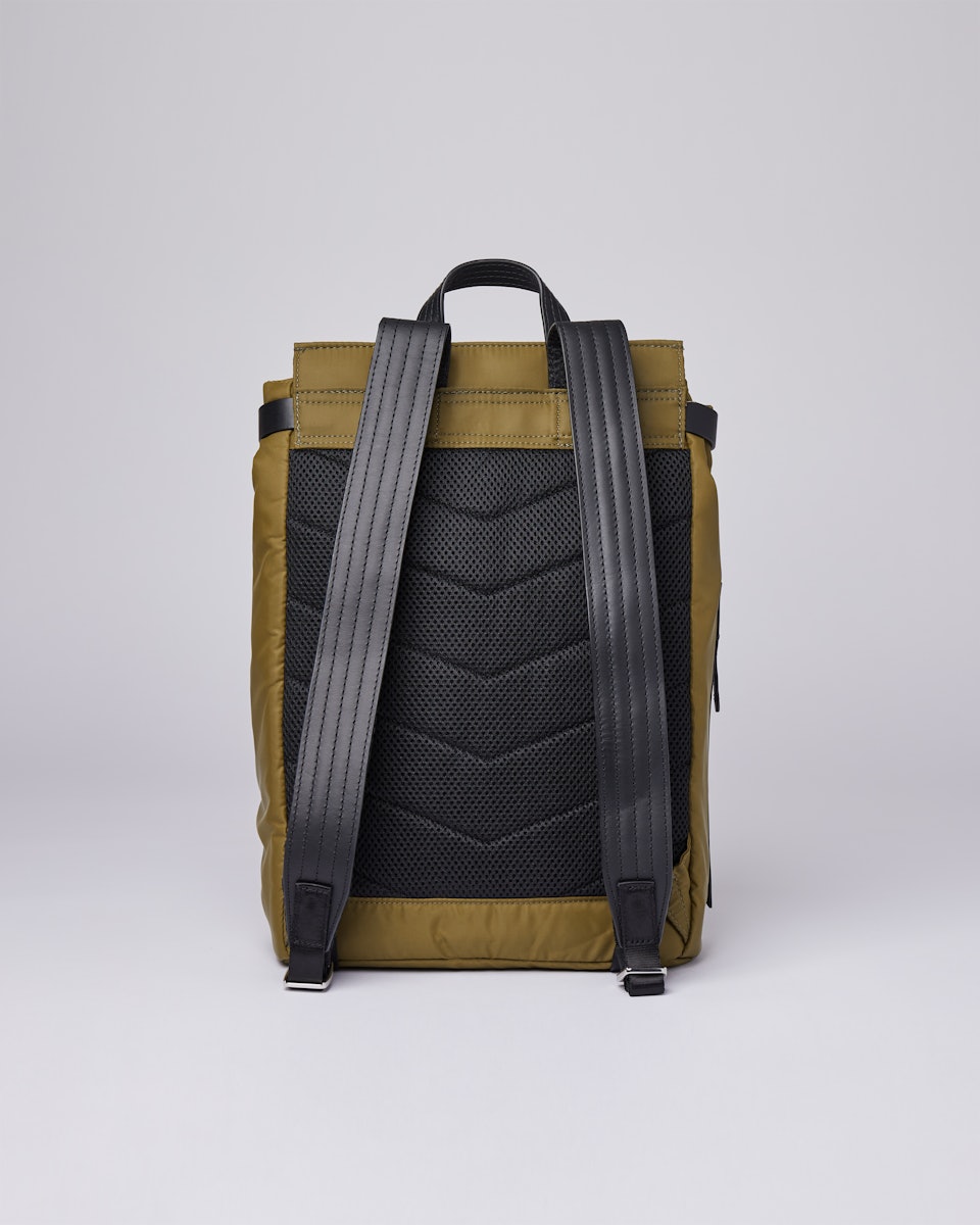 Alva Nylon belongs to the category Backpacks and is in color black & military olive (3 of 6)