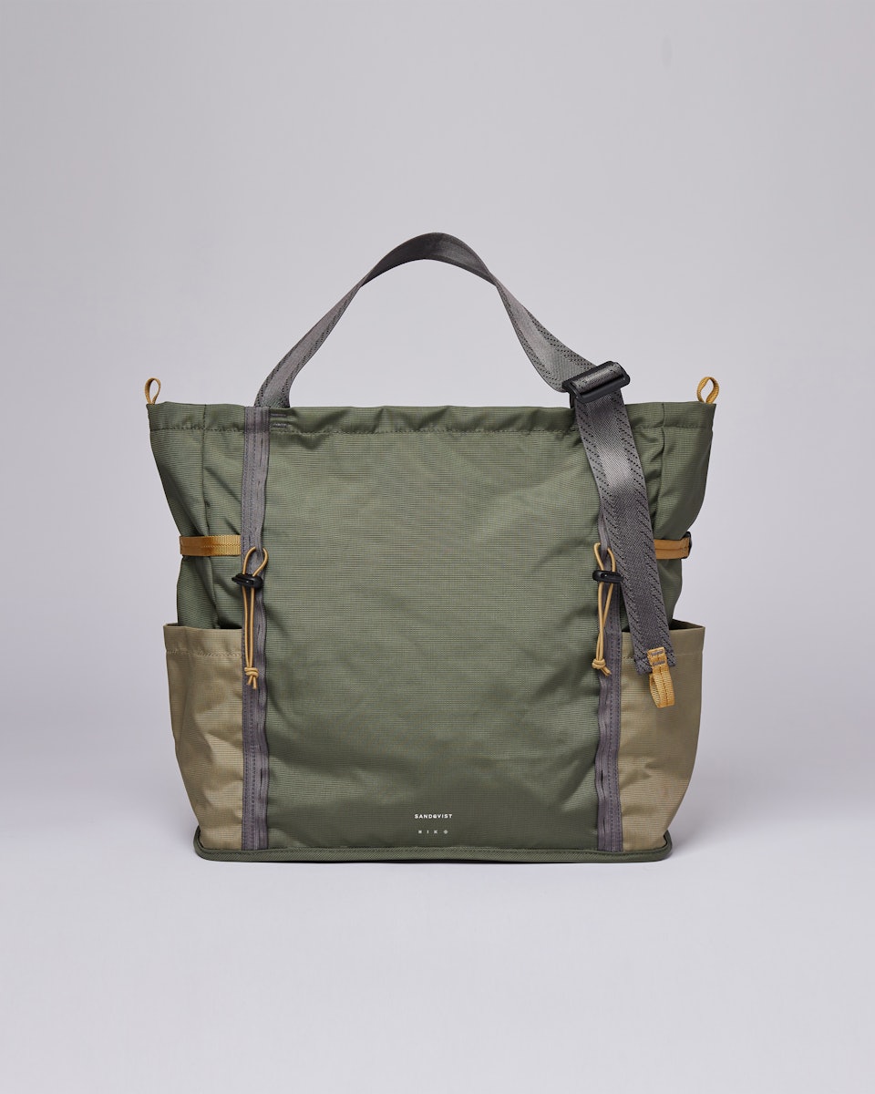 River Hike belongs to the category Tote bags and is in color multi trekk green/ leaf green (1 of 10)