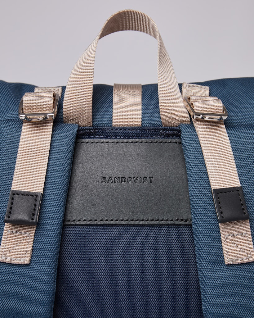 Sandqvist - Backpack - multi - steelblue - navyblue - BERNT 1
