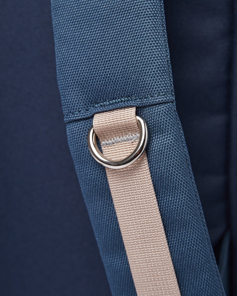 Sandqvist - Backpack - multi - steel - blue - navy - blue - ILON 4