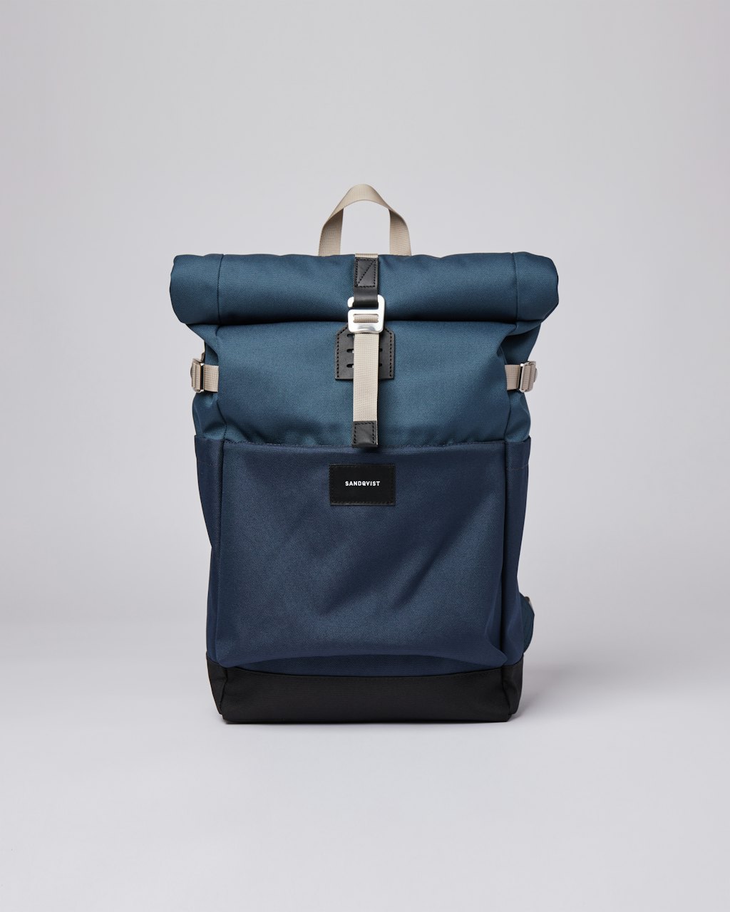 Sandqvist - Backpack - multi - steel - blue - navy - blue - ILON
