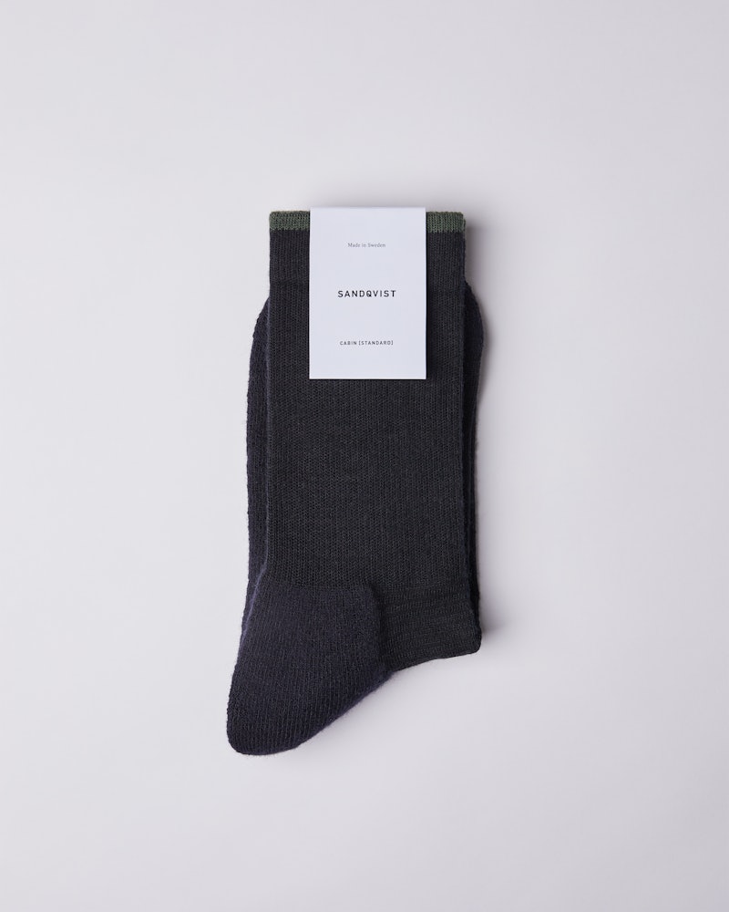 Wool Sock is in color svart