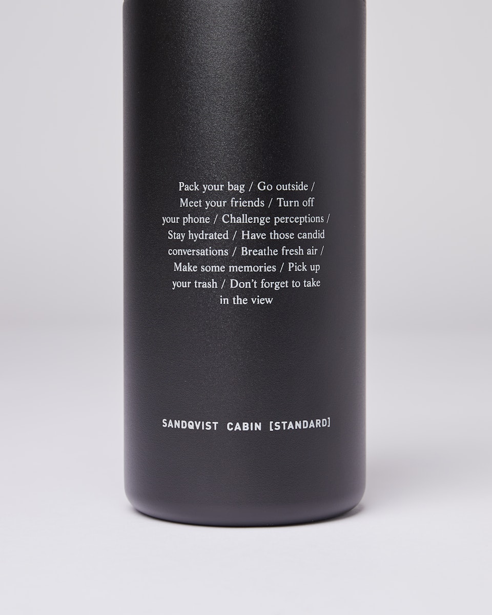 12oz Travel Tumbler belongs to the category Items and is in color black (2 of 3)