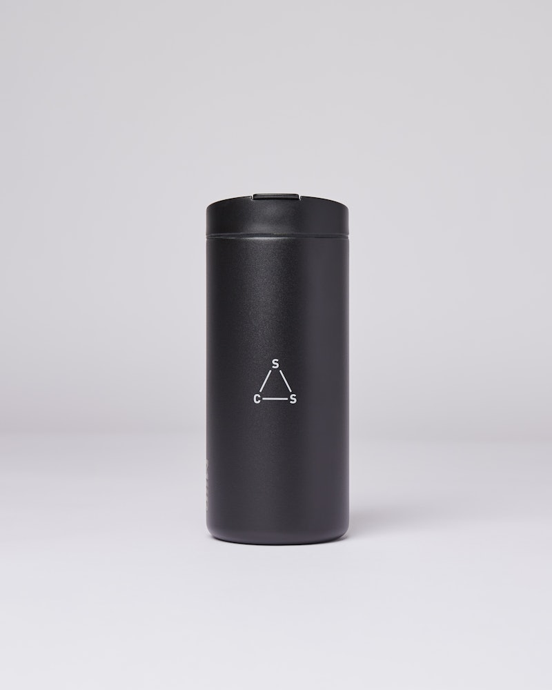12oz Travel Tumbler belongs to the category Accessoires and is in color black
