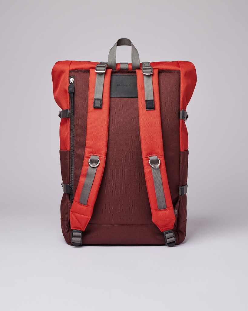 Bernt - Backpack - Multi Moss Red | Sandqvist 2