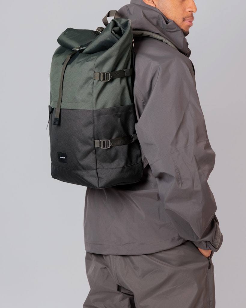Bernt - Backpack - Multi Green | Sandqvist 6