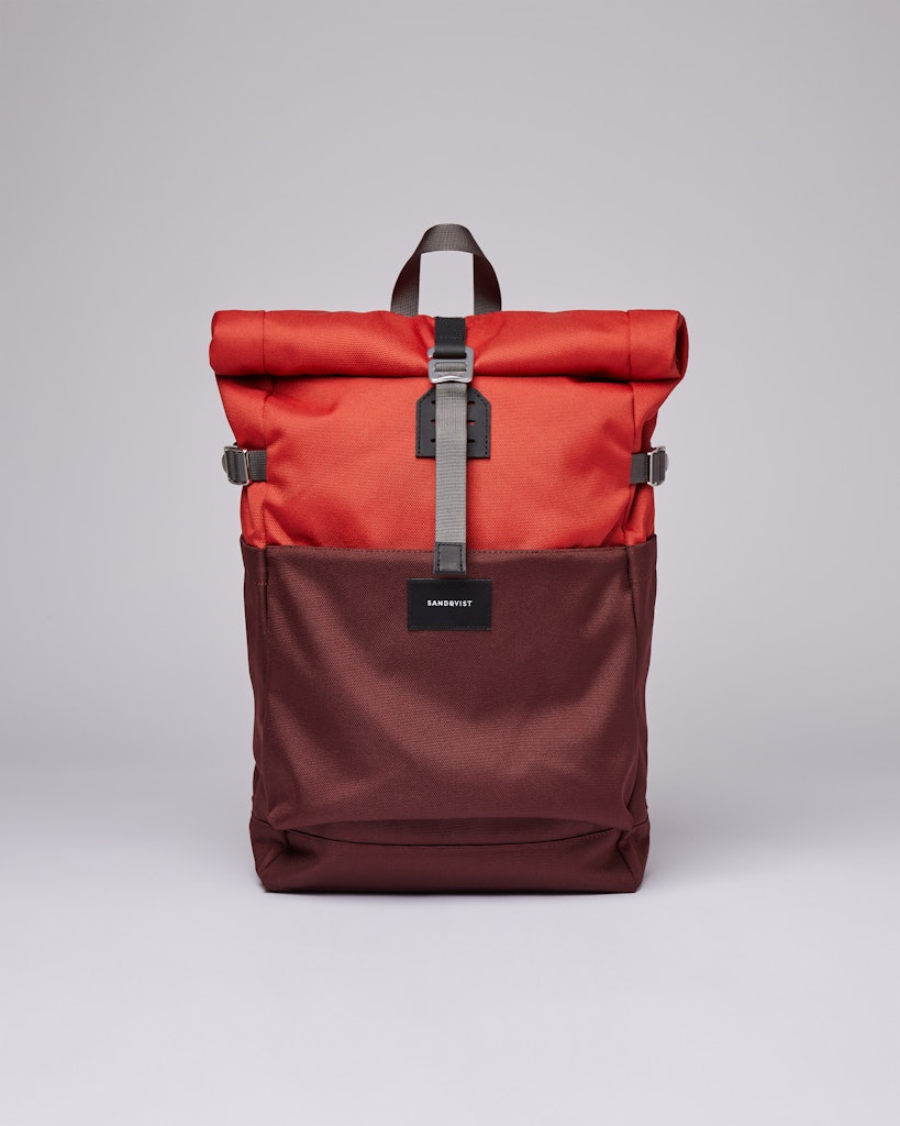 Ilon - Backpack - Multi Moss Red | Sandqvist