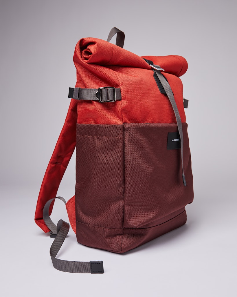 Ilon - Backpack - Multi Moss Red | Sandqvist 3