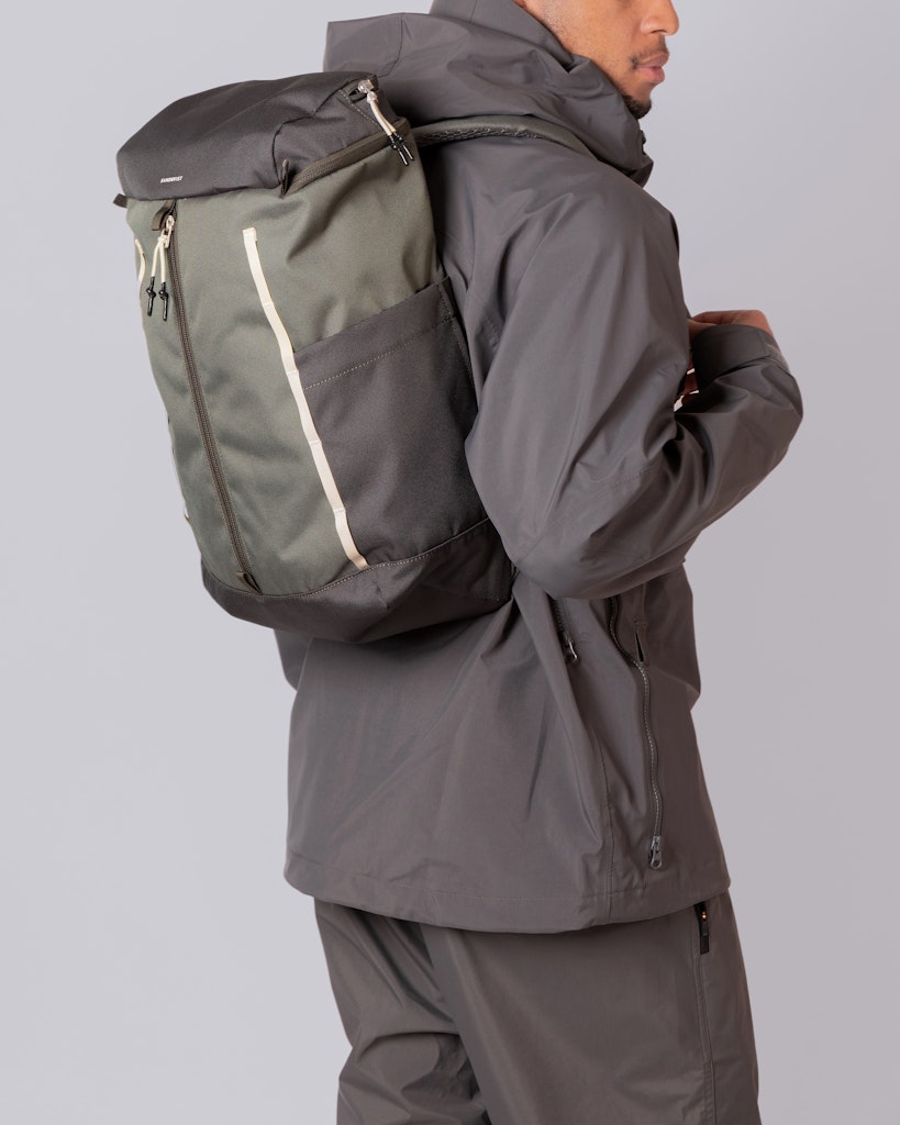 Sune - Backpack - Multi Green | Sandqvist 6