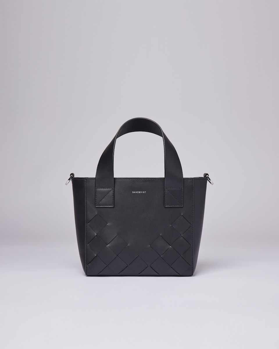 Cecilia weave belongs to the category Shoulder bags and is in color black (1 of 5)