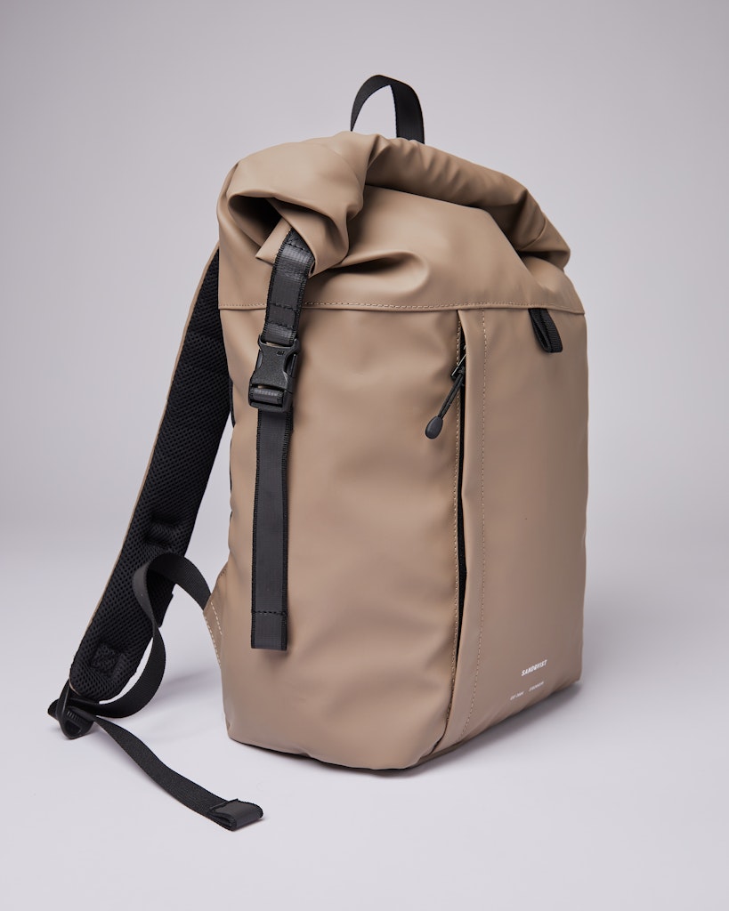 Konrad - Backpack - Fossil Brown | Sandqvist 3