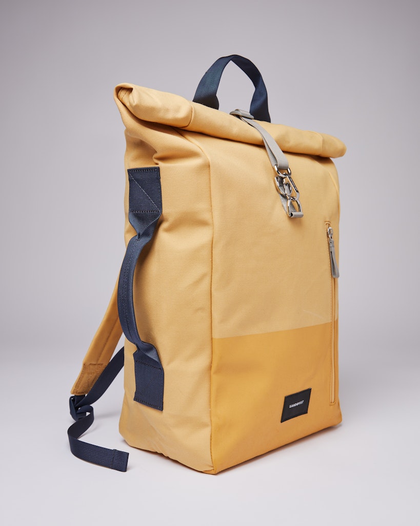 Dante Vegan - Backpack - Yellow Leaf | Sandqvist 3