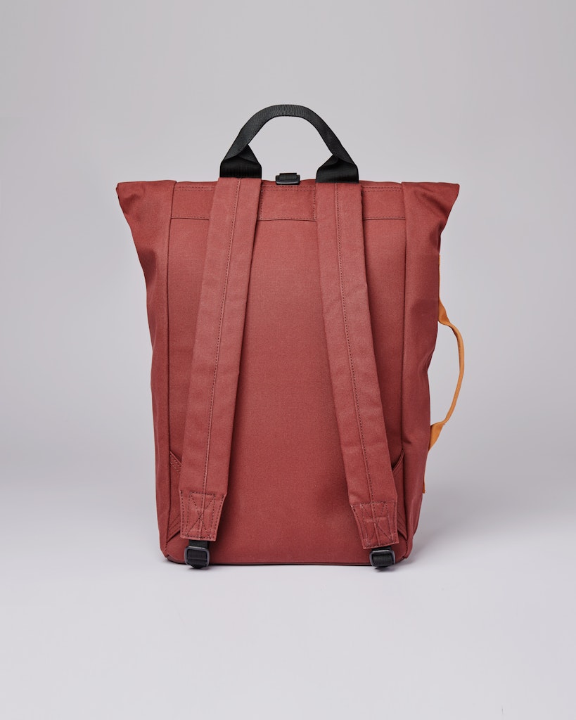 Dante Vegan - Backpack - Autumn Leaf Brown Red | Sandqvist 2