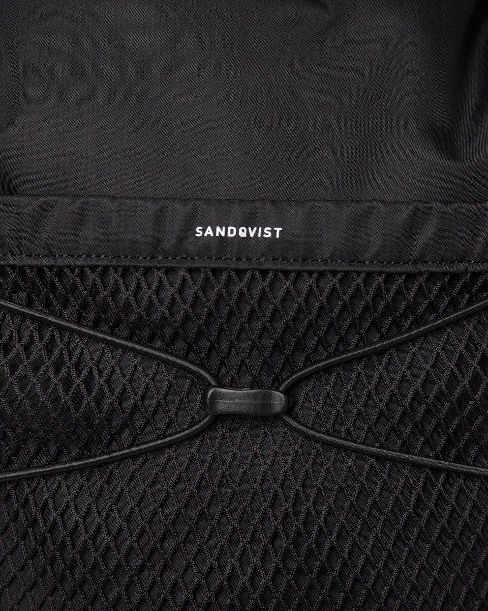 Sandqvist Men's Louie Backpack in Black Sandqvist