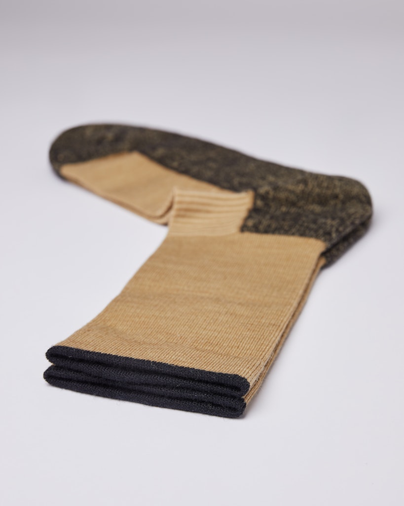 Wool - Socks - Beige - Brown | Sandqvist  1