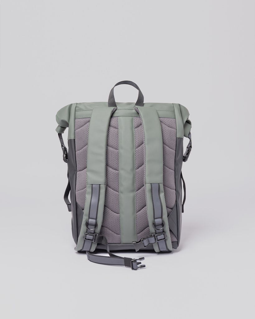 Konrad - Backpack - Multi Black Lichen Green | Sandqvist 2