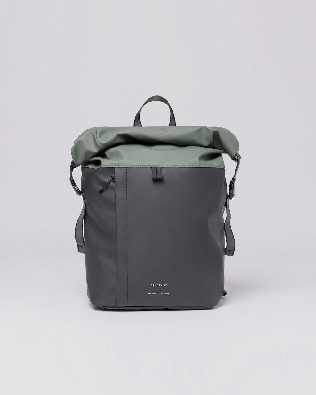Konrad - Backpack - Multi Black Lichen Green | Sandqvist
