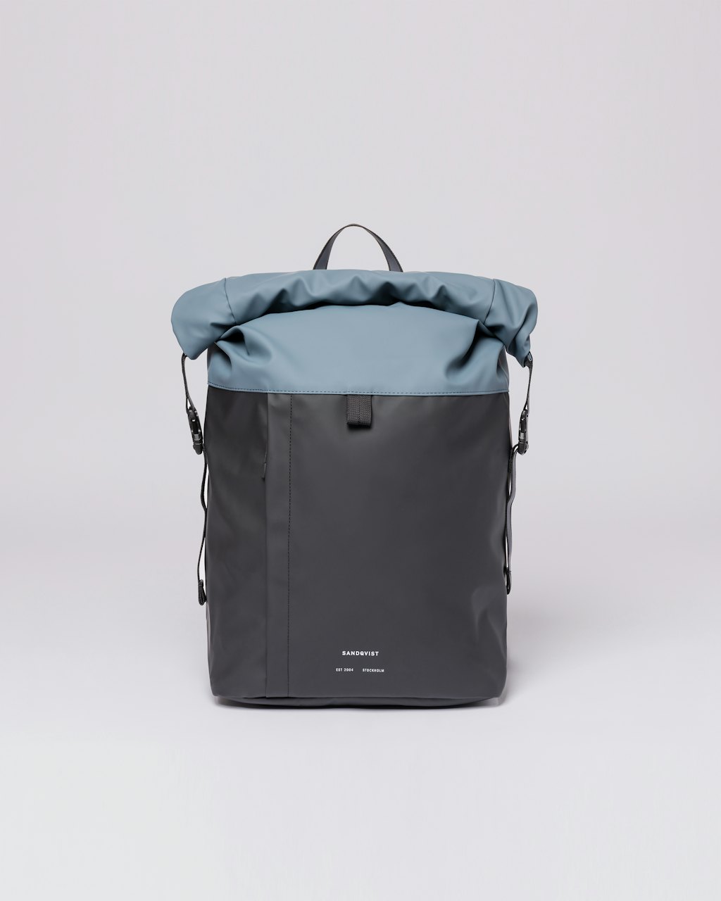 Konrad - Backpack - Multi Black Steel Blue | Sandqvist
