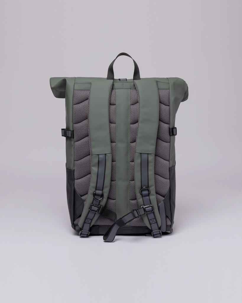 Ruben 2.0 - Backpack - Multi Black Lichen Green | Sandqvist 2