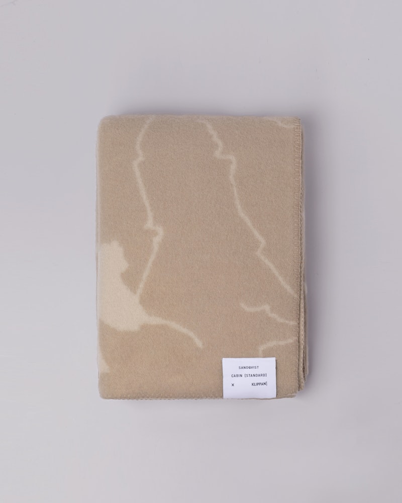 Klippan blanket belongs to the category Collaborations and is in color beige