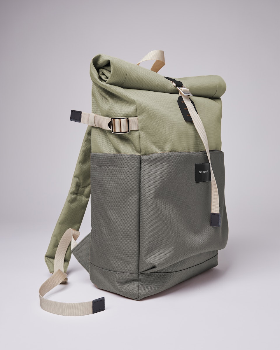 Ilon belongs to the category Backpacks and is in color dew green & night grey (4 of 9)