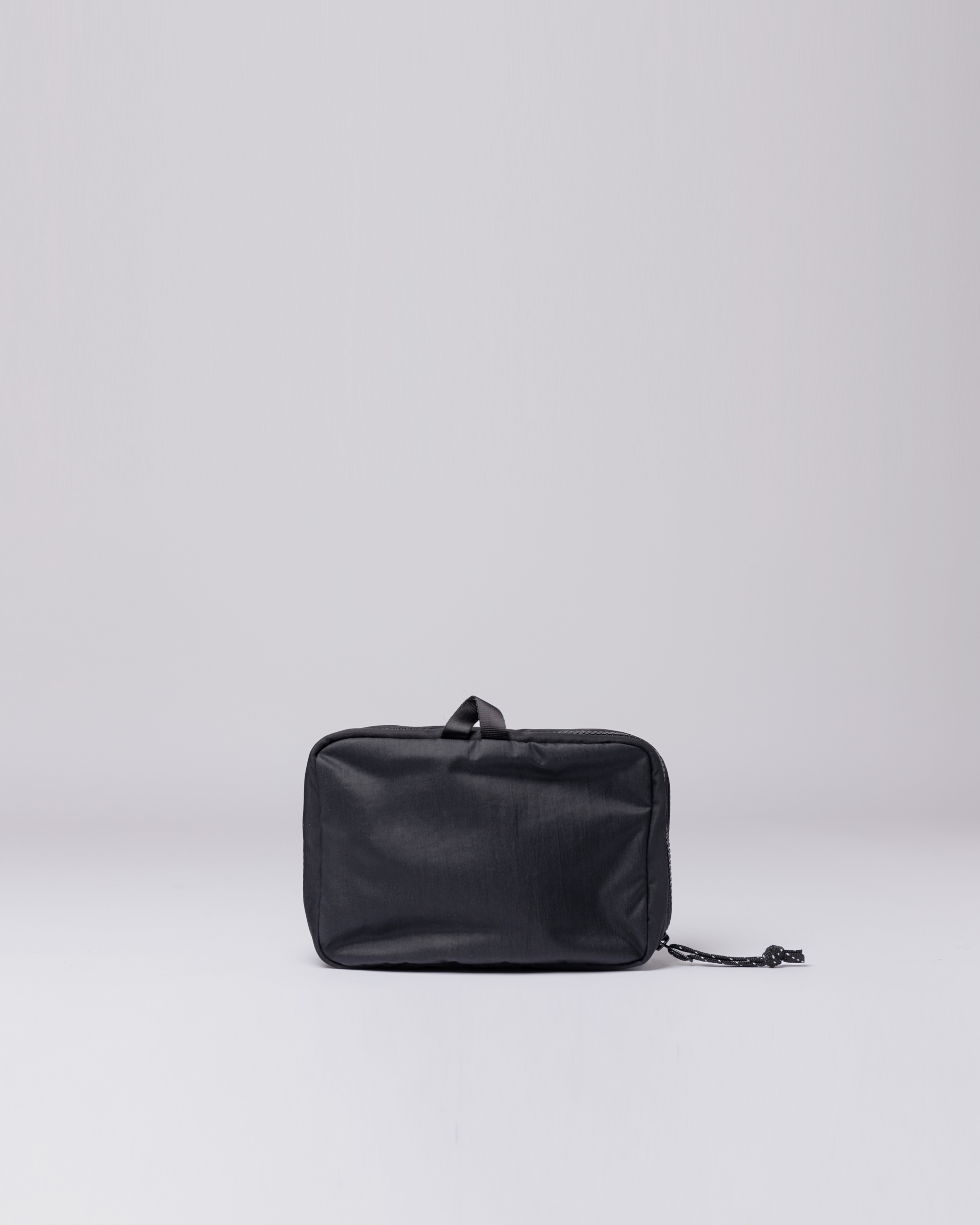 Black Leather Wash Bag