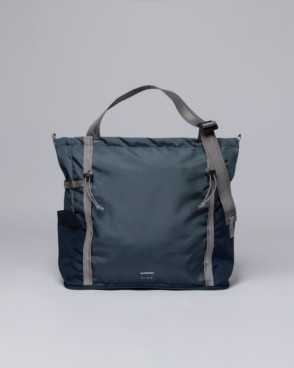 River Hike belongs to the category Tote bags and is in color steel blue & navy (1 of 9)