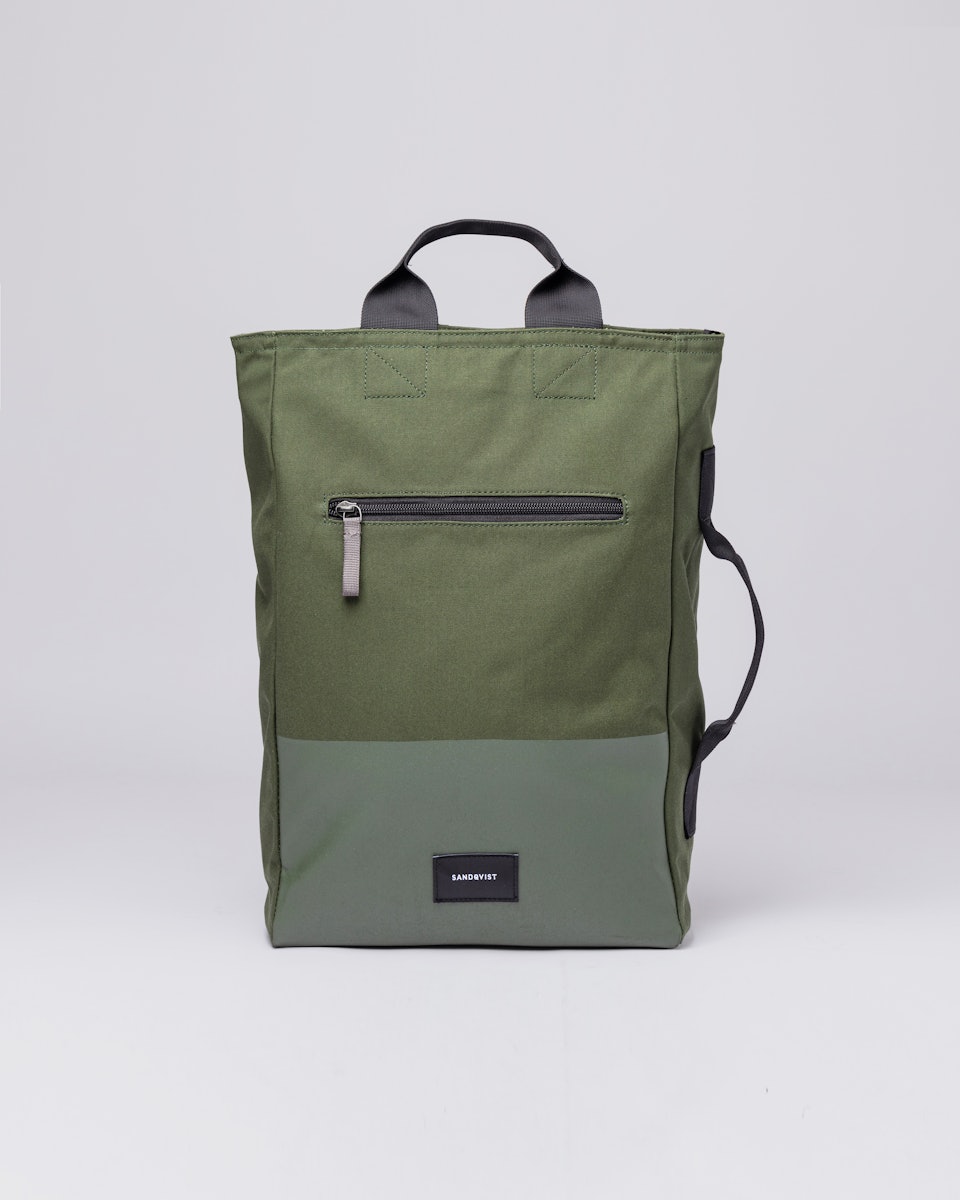 Tony vegan belongs to the category Backpacks and is in color dawn green (1 of 5)