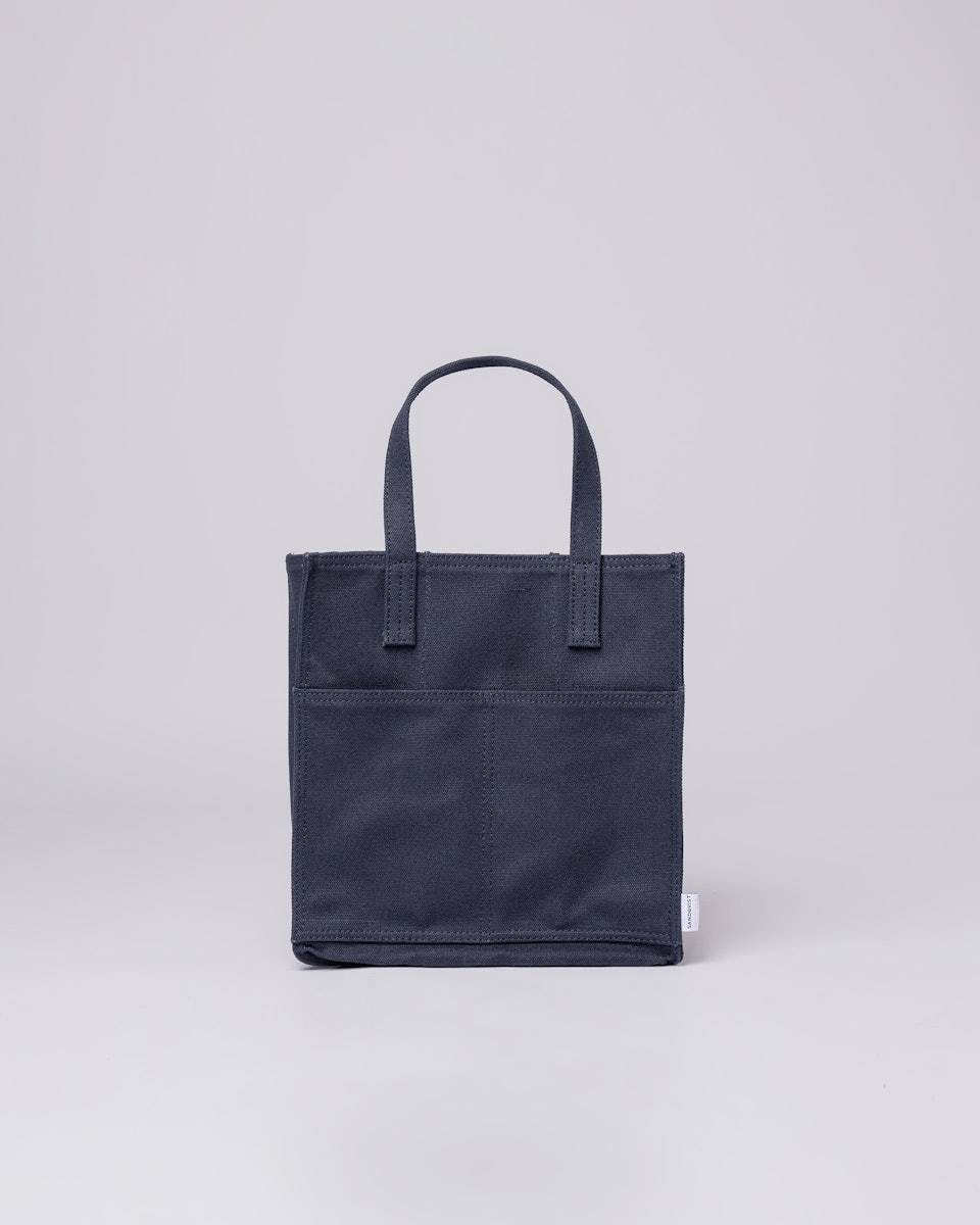 Bottle bag belongs to the category Tote bags and is in color navy (1 of 4)