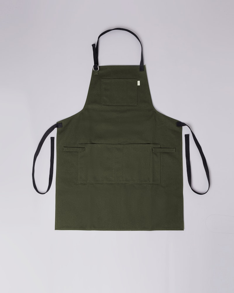 Apron belongs to the category Shop and is in color olive