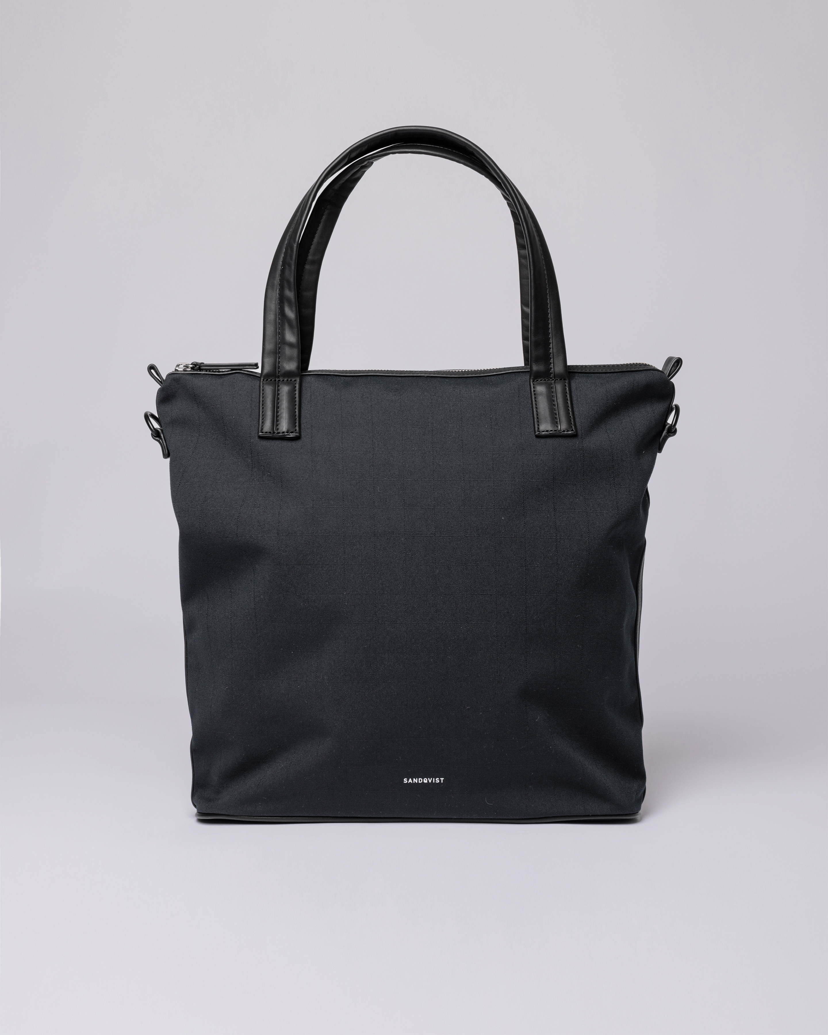 Everyday zipper tote bag Tote bag Black Sandqvist