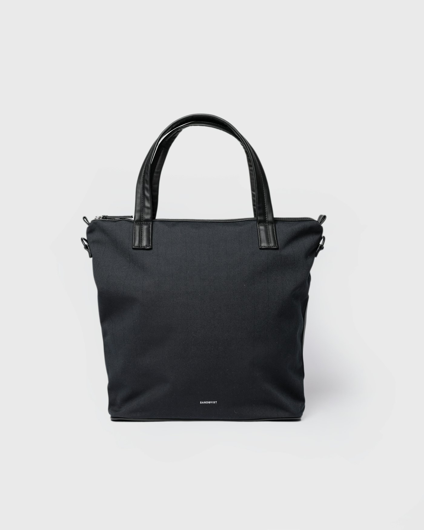 Everyday zipper tote bag est en couleur noir (1 de 14)