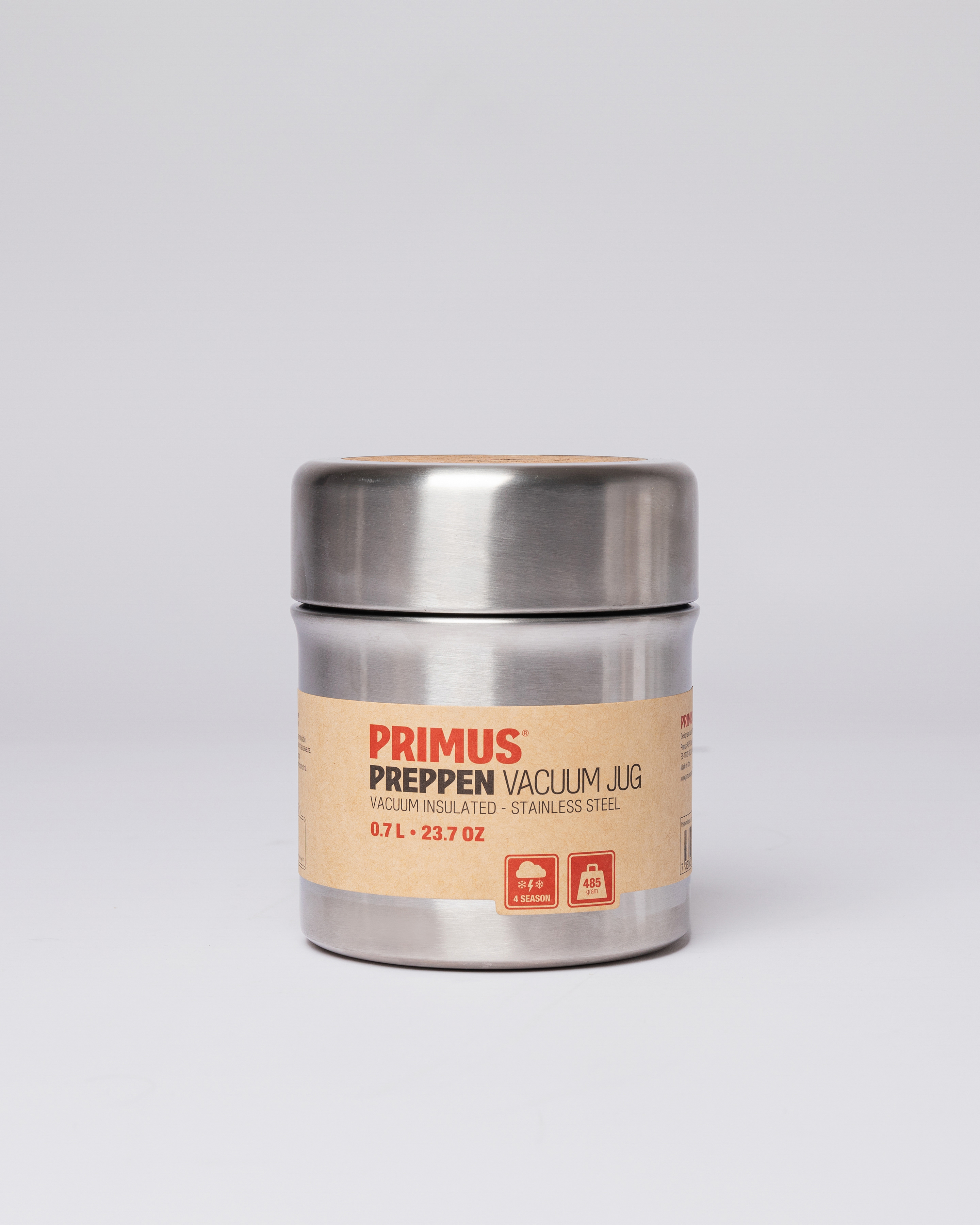 PREPPEN Lunch Jug 0.7L is in color silver (2 of 3)