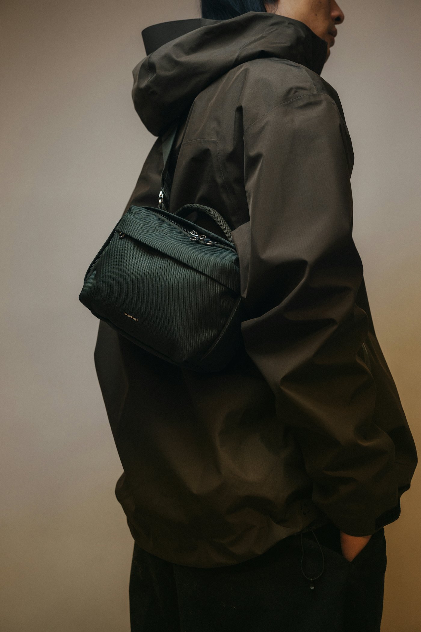 GO Shoulder bag est en couleur vert de l'aube (9 de 10)