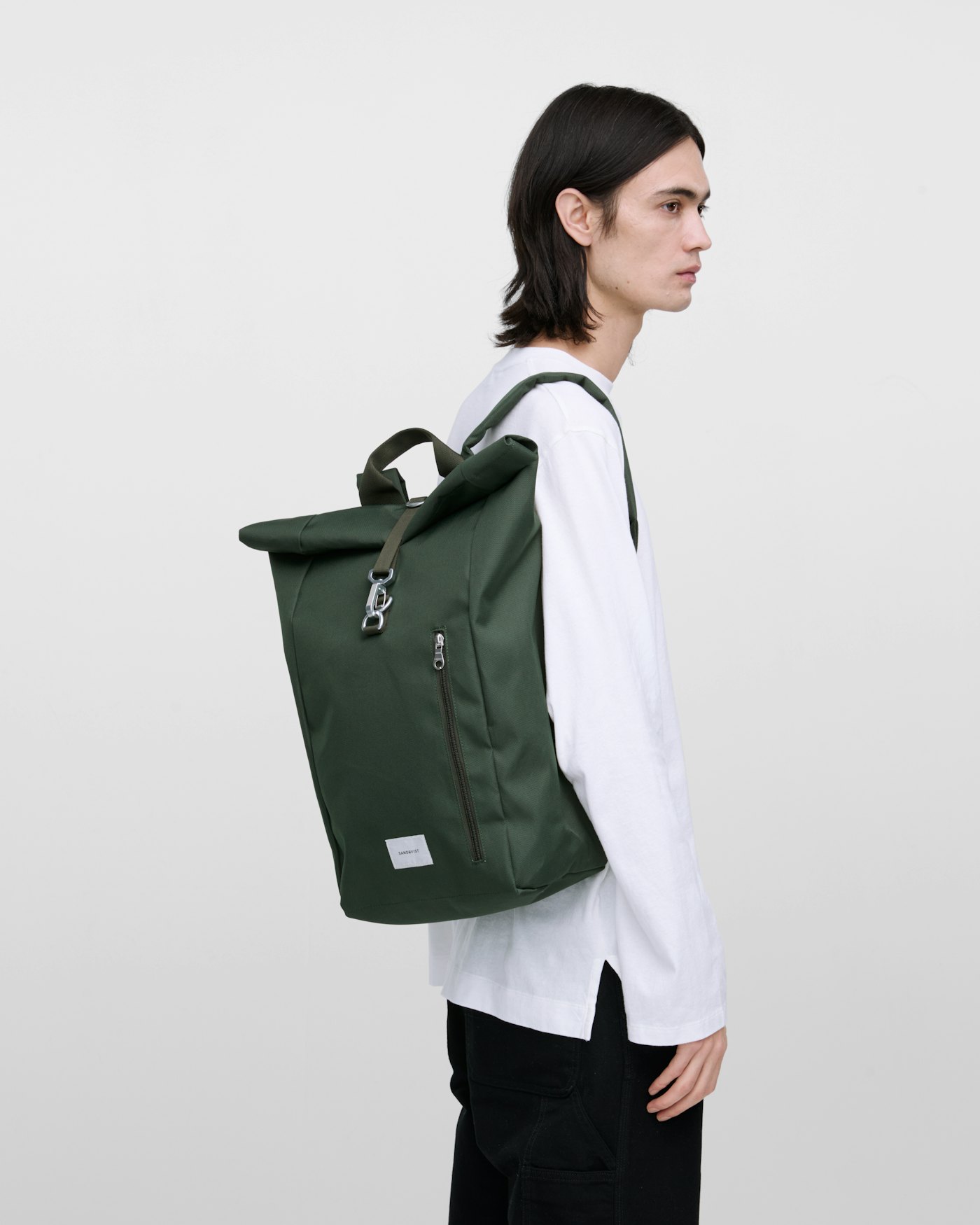GROUND Rolltop Backpack L ist farbig morgengrün (6 oder 9)