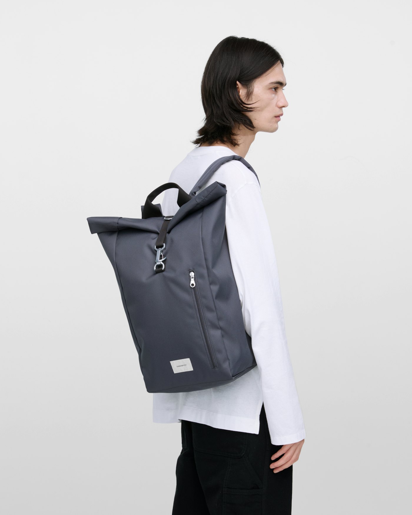 GROUND Rolltop backpack L est en couleur asphalt (6 de 9)