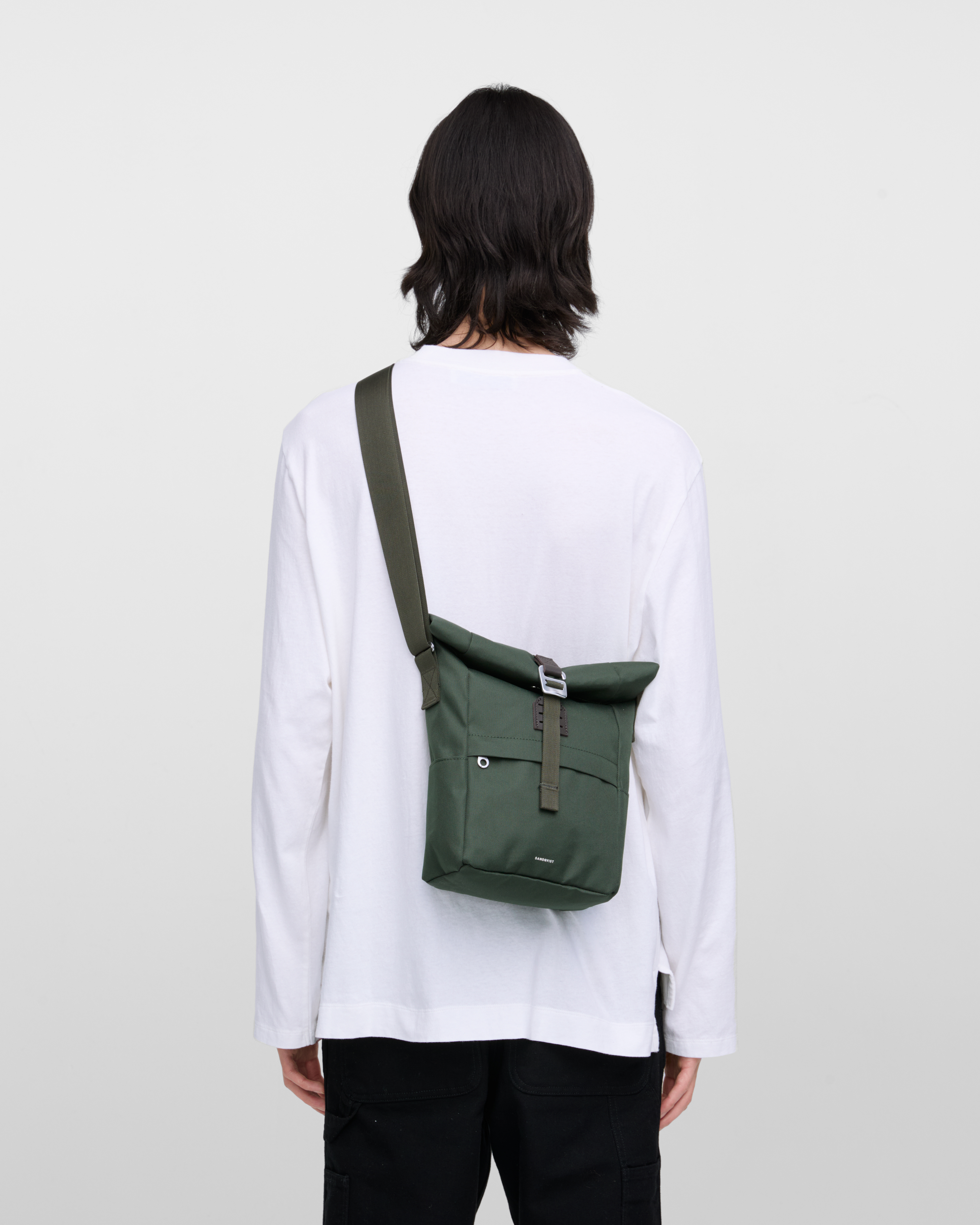 Everyday crossbody bag | Dark green | Sandqvist