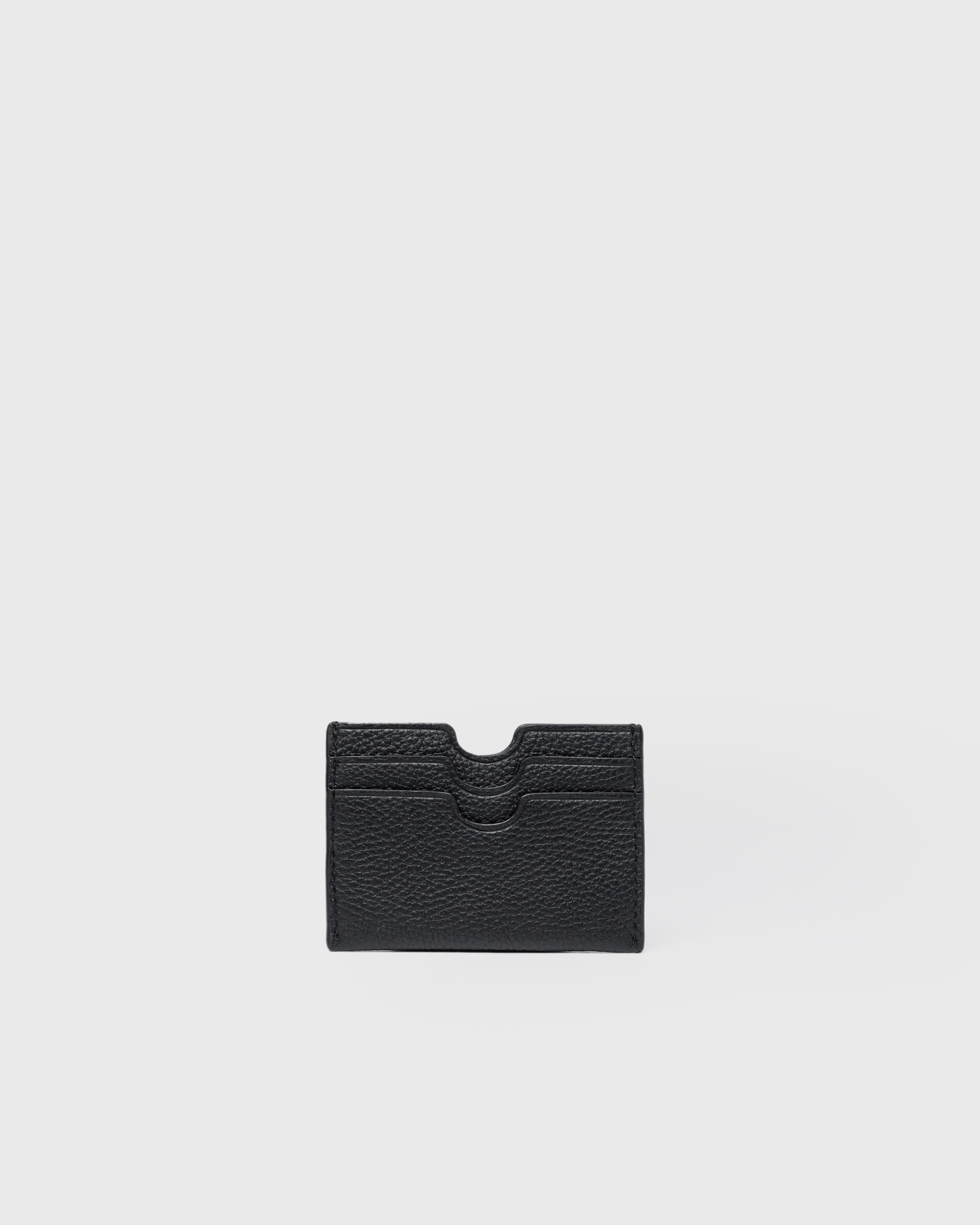Leather Card Case Multi Slot is in color black (2 of 3)