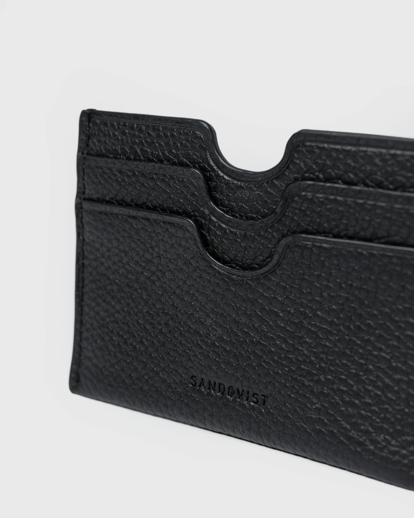 Leather Card Case Multi Slot is in color black (3 of 3)