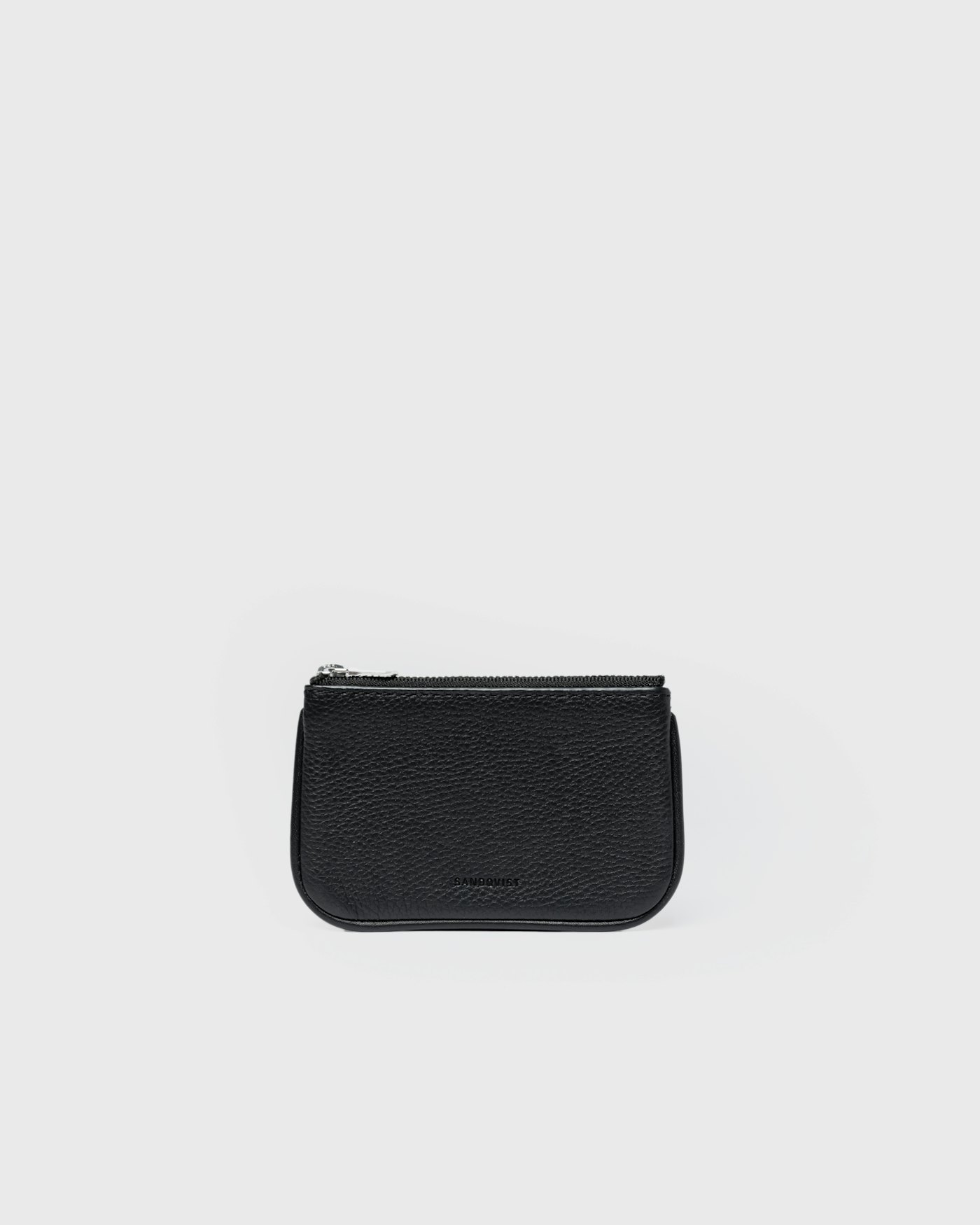 Leather Zip Wallet är i färgen svart (1 av 3)