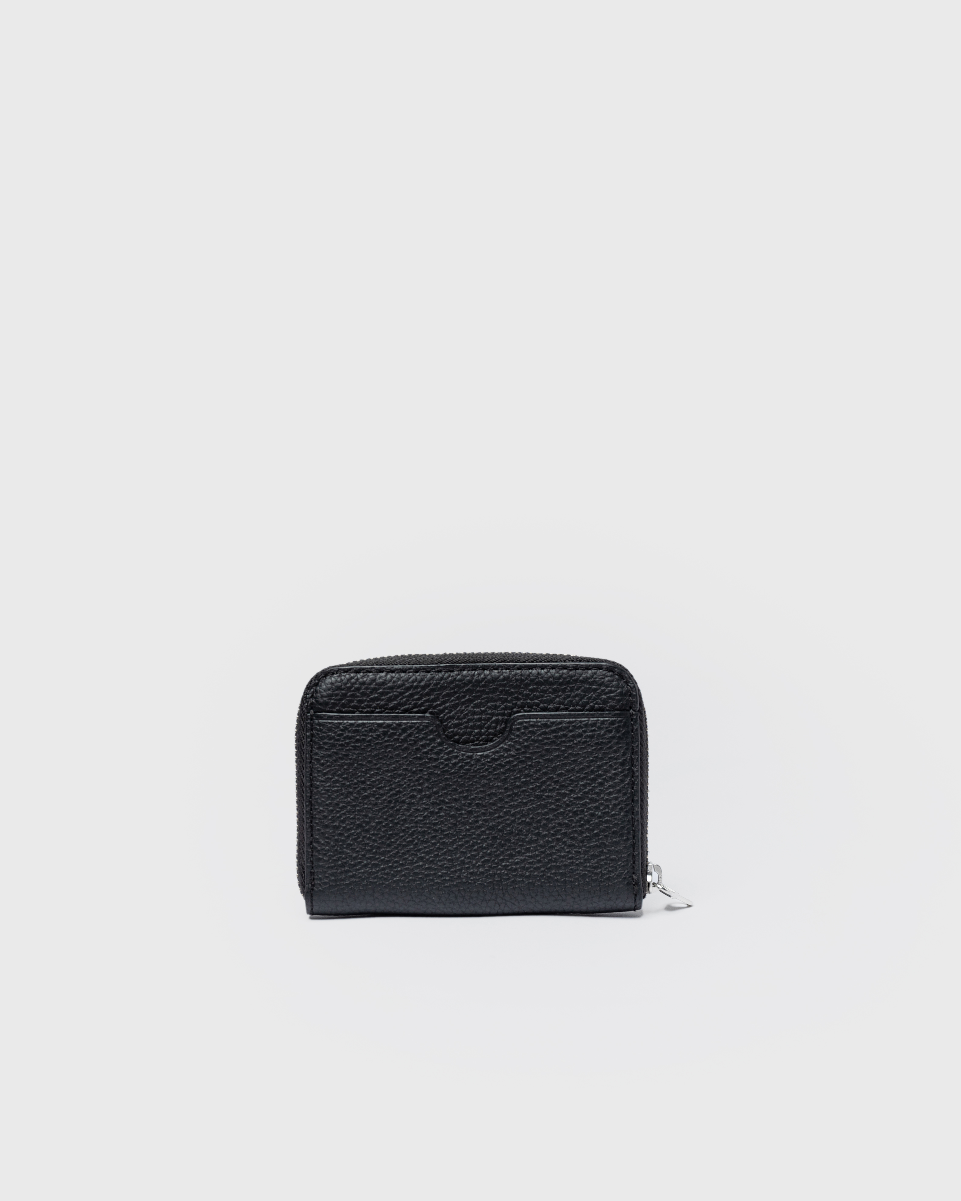 正規品・送料込み◆JILLSTUART◆black zipper card wallet Women's Black Leather Large Zip Around Designer Clutch