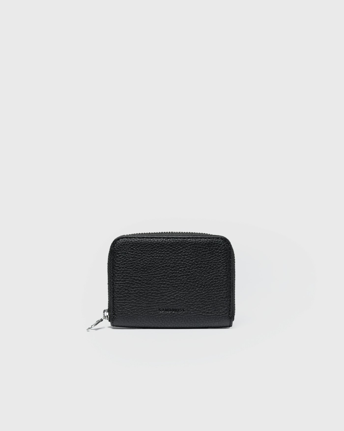 Leather Zip Wallet Multi Slot est en couleur noir (1 de 3)