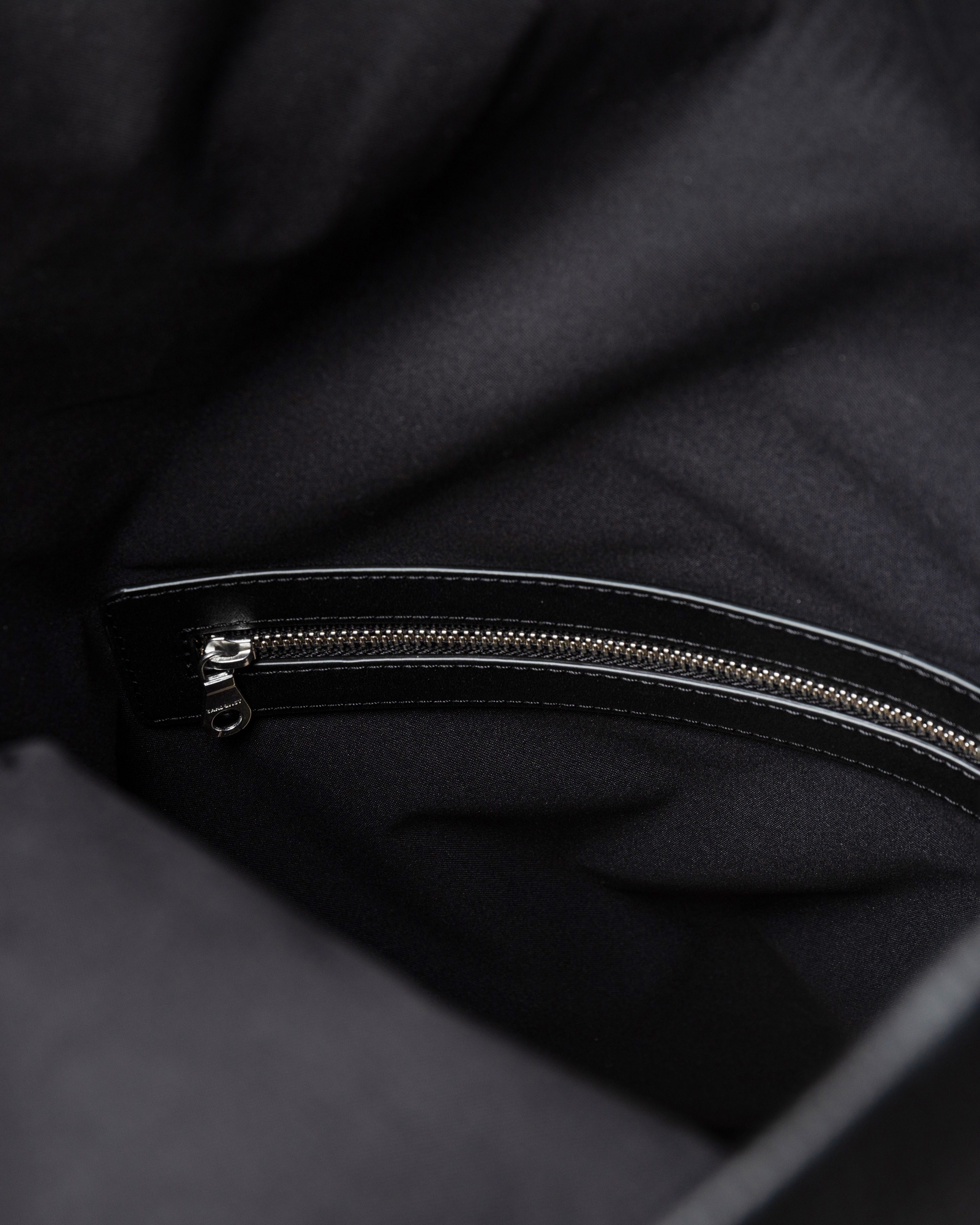 LEATHER Rolltop Backpack | Black | Ex Antonia | Sandqvist