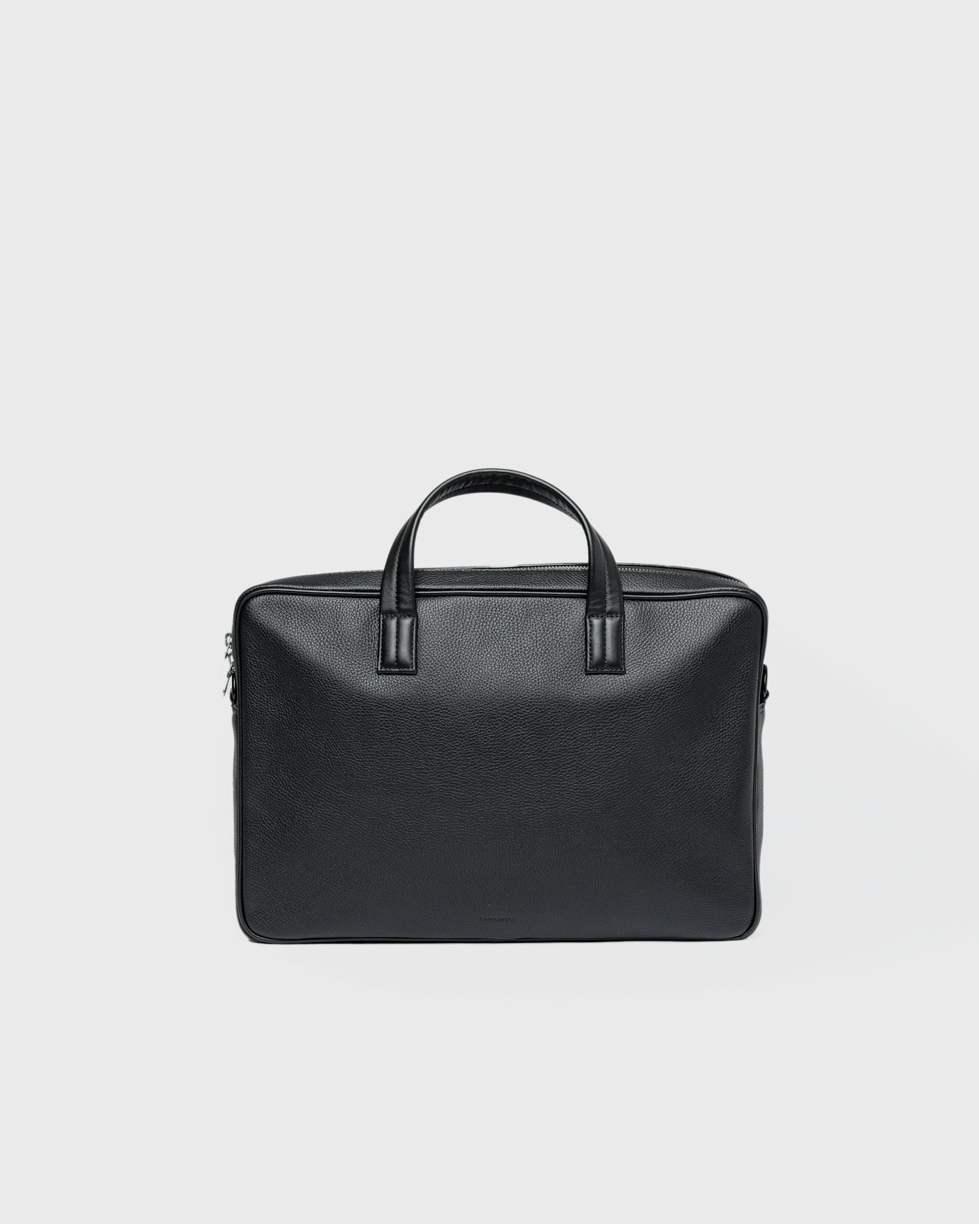 Leather briefcase ist farbig schwarz (1 oder 9)