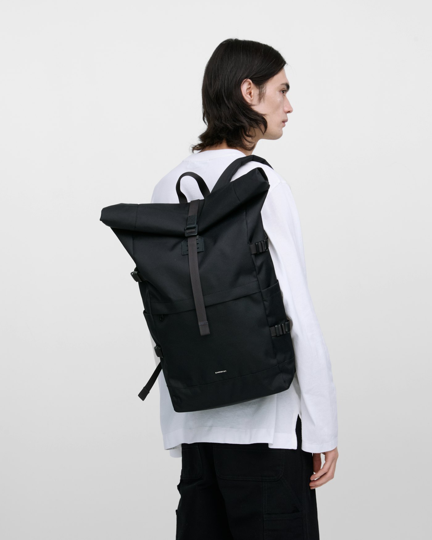ICON Rolltop Backpack L är i färgen svart (9 av 12)